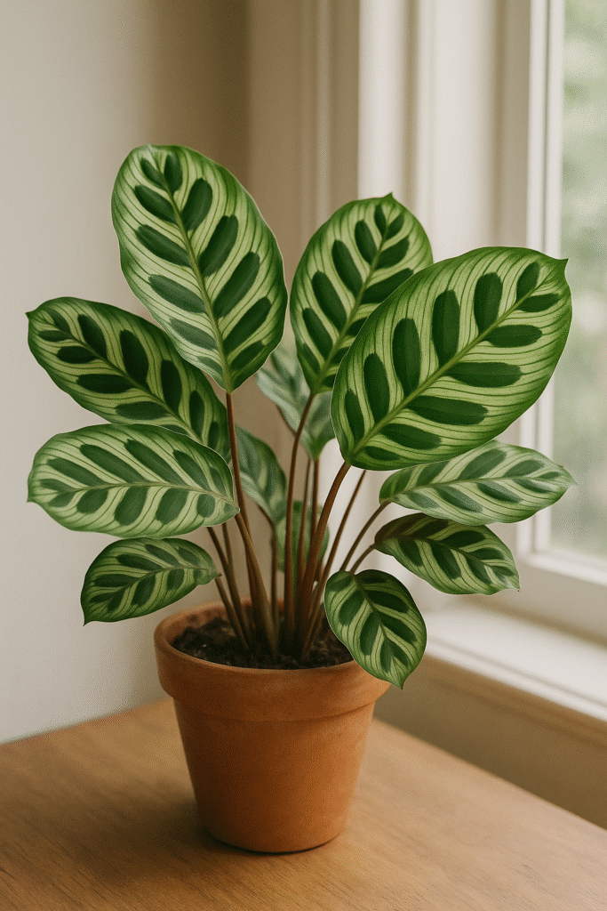 Calathea, la planta que escucha la luz y enseña a esperar