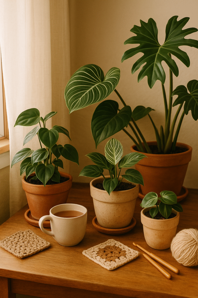 una planta que cuida