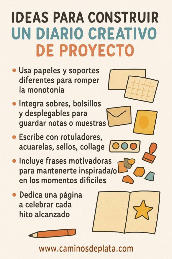 Diario creativo para proyectos