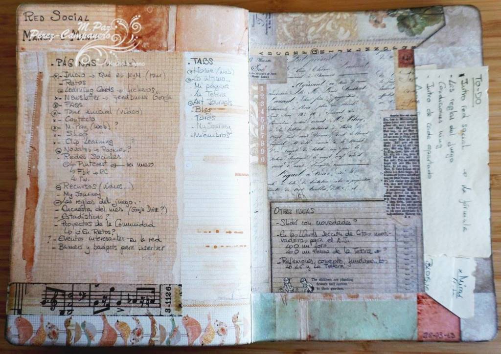 Diario creativo para proyectos