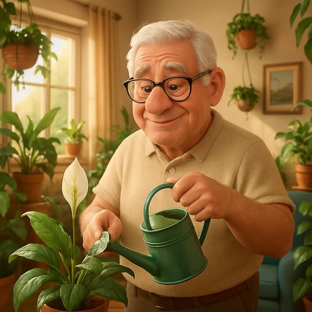 Riego, luz y cariño para tus plantas